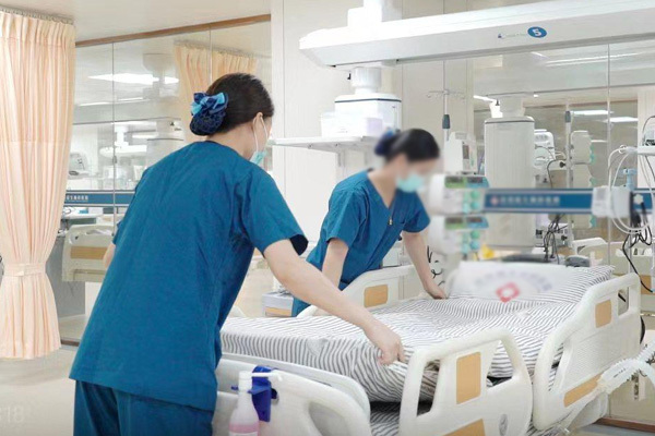 Internal isolated laundry dragon boosts medical wash safety